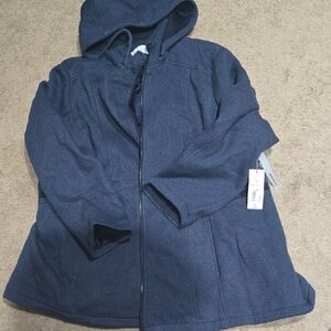 Womens Liz Claiborne Coat 3x Nwt Blue